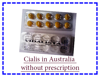 CIalis in Australia without prescription