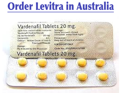 Order Levitra in Australia